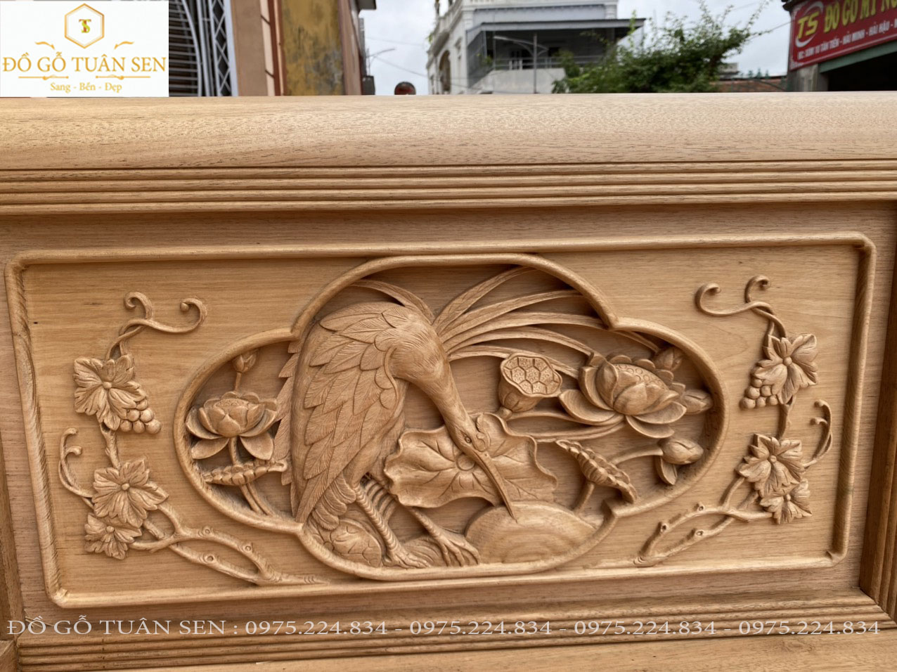 Mua trường kỷ sen vịt của đồ gỗ Tuân Sen